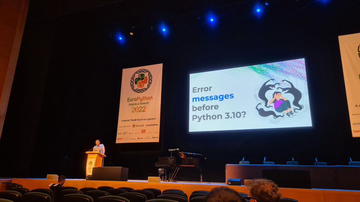 Jimena_y_yo's tweet photo. Os quiero contar lo más guay de la charla de @pyblogsal en la #EuroPython2022
Era una charla de core, del cambio a la 3.11, de cómo cambiar el propio código de Python y era una charla que podría haber entendido cualquier persona junior! 🫶🏻 https://t.co/Qqq3W7F8VT