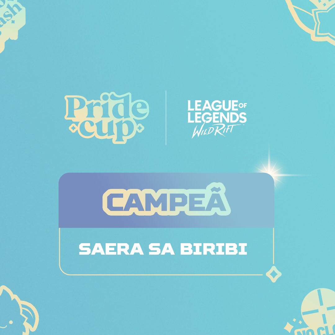 AcerdoBrasil's tweet photo. Os times vencedores da #PrideCupGC nas categorias Wild Rift, Valorant e CS:GO já foram revelados. Parabéns pela conquista!
#AcerDoBrasil #Acer #eSports https://t.co/KDaaCaBr0l
