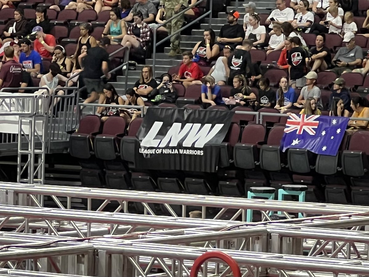 #UNAA world finals for ninja warriors! Las Vegas, teaching folks about #Cardano #ADA #NFTs <a href="/IOHK_Charles/">Charles Hoskinson</a>