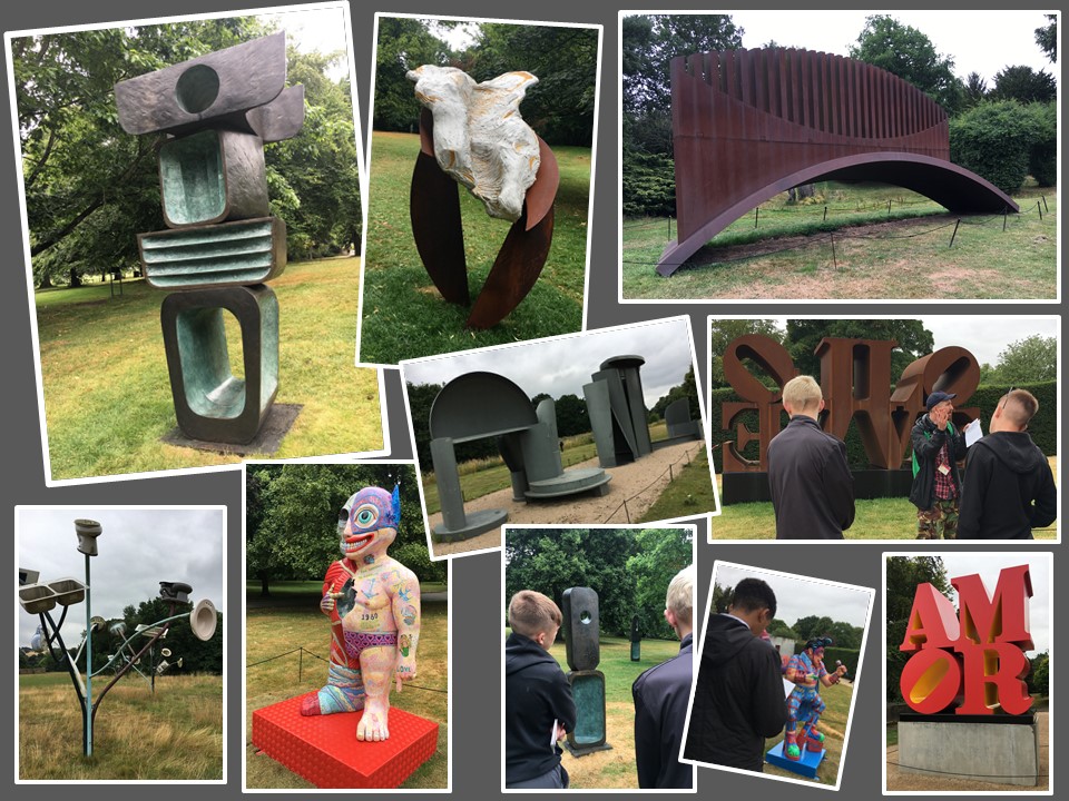 What a brilliant time we had today at Yorkshire Sculpture Park! Thank you very much to our walk/talk/art workshop guide Vincent - we hope to be back very soon 😊