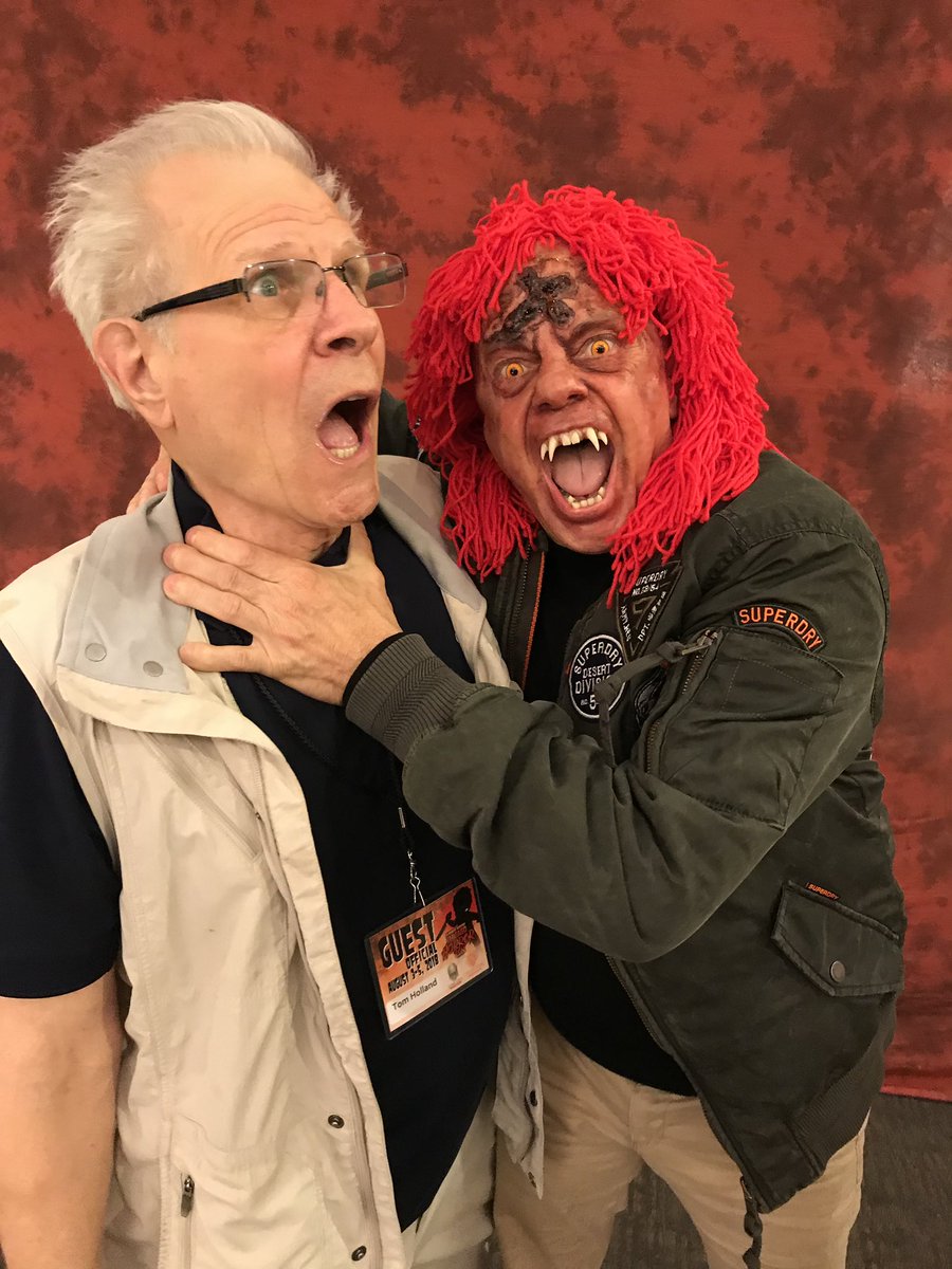 RealTomHolland's tweet image. When your creation turns on you 🤣🔥 #frightnight #evilEd #tbt