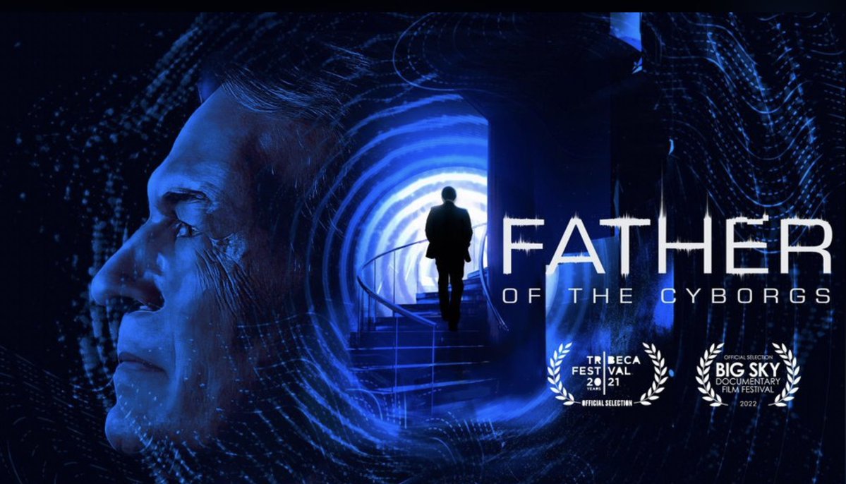 scienceonscreen's tweet photo. Examining neuroscientist Dr. Phil Kennedy's career, the ethics of self-experimentation, and a future where technology and human brains combine, @FatherCyborgs is now streaming on @Kanopy: https://t.co/8kpT45vN95

@SloanPublic #ScienceOnScreen https://t.co/5XmlWLjE3q