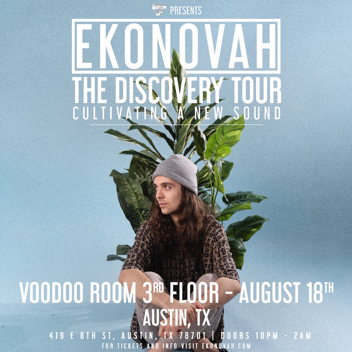New show announcement! 🥳 

Join us at Voodoo Room Third Floor for a night full of house music featuring <a href="/Ekonovah/">Ekonovah</a> on his Discovery Tour 🏠🎶 

Free entry / free desserts / full lineup TBA 🖤