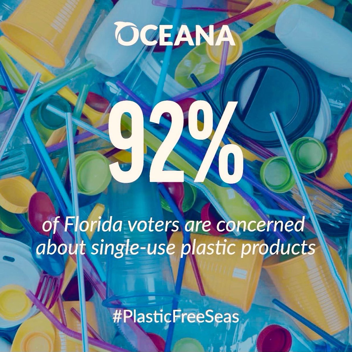Did y’all see this?! Very hot of Florida voters to care about our environment and reducing our plastic use 😏 

#PlasticFreeSeas #DebrisFree