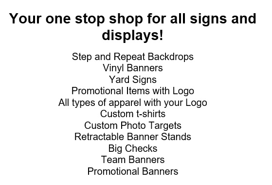 SignArtEtc's tweet photo. We're perfect for all your sign &amp; promotional needs!
#signartetc #stepandrepeat #stepandrepeatbackdrops 
#signs #yardsigns #smallbuisness https://t.co/BequKwtxie