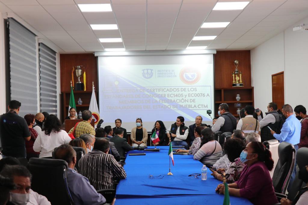 Al acto asistió René @DelCas_Aceves, Presidente del <a href="/INCTM_MX/">Instituto de Innovación e Investigación (INCTM)</a>, cuyo organismo que dirige contribuye a la amplia promoción de los programas sociales implementados por nuestra Confederación.

¡Unidad y Trabajo!