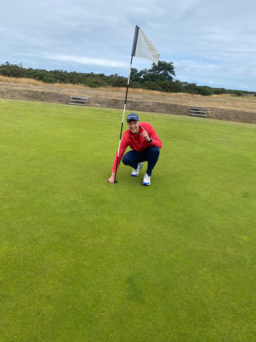 Well done to Doug Wood from Hopeman GC who had a hole in one on the 6th of the New today 😎🎯 using one of his new SM9 48 wedge 😍 @TitleistEurope