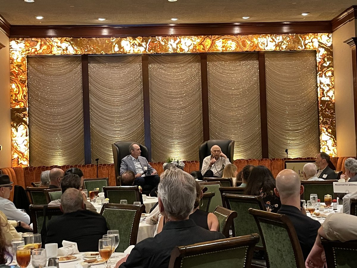 An amazing AIMP luncheon and fireside chat with the legendary Jay Cooper.  First luncheon for the AIMP LA Chapter in 2 1/2 years.  Great turnout 👍😎🎶 #aimp