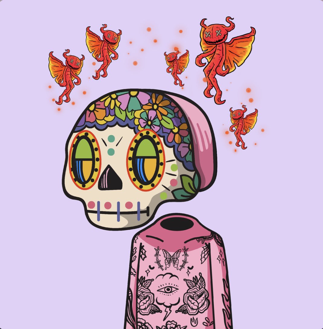 josephalarcon10's tweet photo. Love my muertos! Come join this amazing community! 🤘🏼🤝🏼💯@los_muertosNFT  #vivalosmuertos #vivalosdiablos #muertostakeover #muertosfollowmuertos https://t.co/CzaciDGIjd