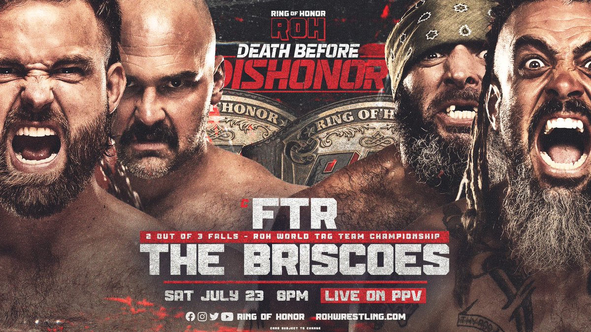 _denisesalcedo's tweet photo. 🔥🔥🔥GIVEAWAY TIME!!!🔥🔥🔥

1 LUCKY PERSON will get to watch ROH DEATH BEFORE DISHONOR for FREE! (open to everyone) 

To Enter:

🔸RETWEET 
🔸FOLLOW ME 
🔸COMMENT which match your most looking forward to! 

Winner will be DM'd by EOD Friday. Good Luck! https://t.co/AuUC7lNV0M