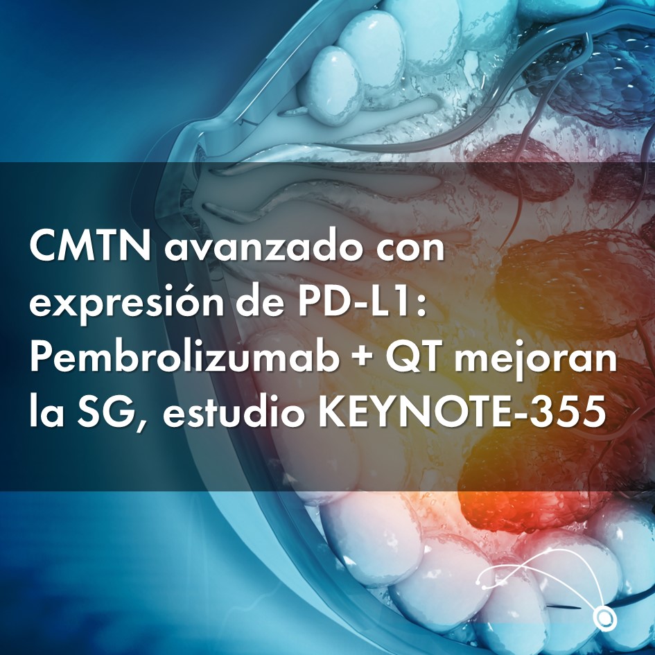 sciencelinkonco's tweet photo. #KEYNOTE355 #CMTN #ScienceLink
CMTN avanzado con expresión de PD-L1: Pembrolizumab + QT mejoran la SG, estudio KEYNOTE-355
https://t.co/og1UNEcpkJ https://t.co/jsajKQ9h2Z