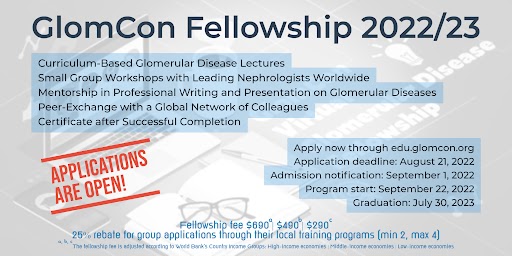 Applications now open for <a href="/GlomCon/">GlomCon</a> Fellowship!
Excited to welcome new emerging leaders to our 
online interactive learning community:
✅ Expanded content
✅ Updated platform
✅ Network of peers, mentors &amp; expert faculty
Course fee for successful applicants