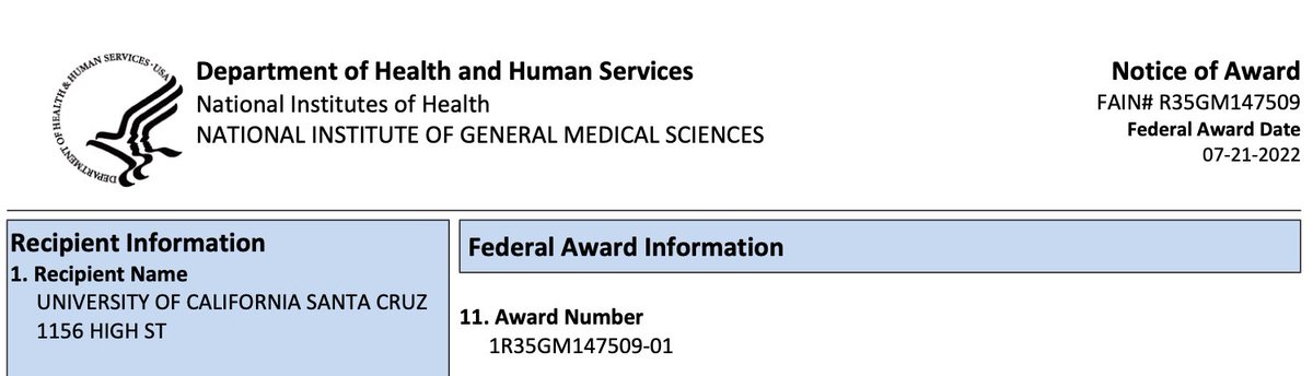 It’s official, #NoA in the house!!! Excited to announce the #kimmeylab has received 5 years of #grantfunding funding via a #R35 #MIRA award from @NIH @NIGMS to study interactions between microbes and vertebrate #circadian #clock! I am so excited to SCIENCE!!!!! #microbiology ♥️