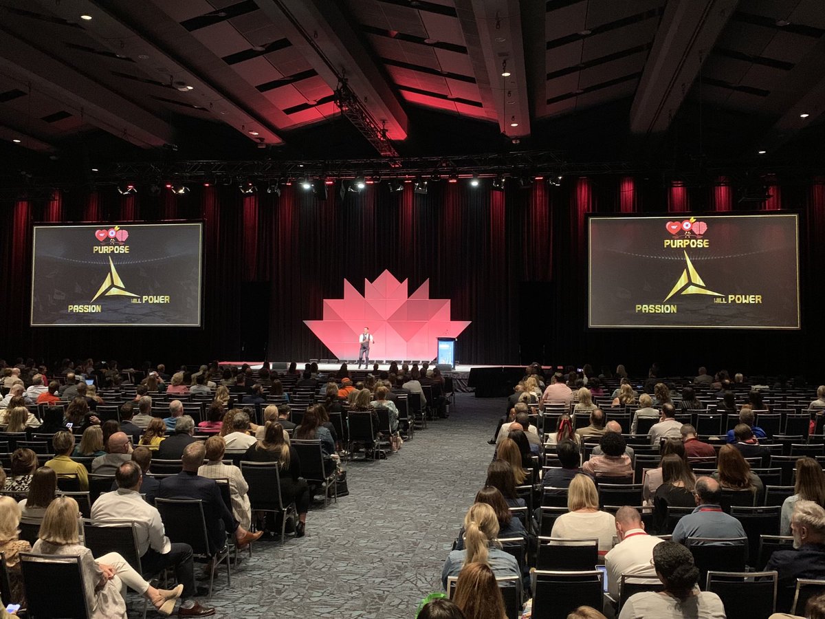 Ignite people then your organization, your destination, etc. through « passion, purpose, and will-power » — <a href="/coachherdman/">John Herdman</a> at <a href="/CanadaSoccerEN/">Canada Soccer</a>. #DestIntl #AC22Toronto