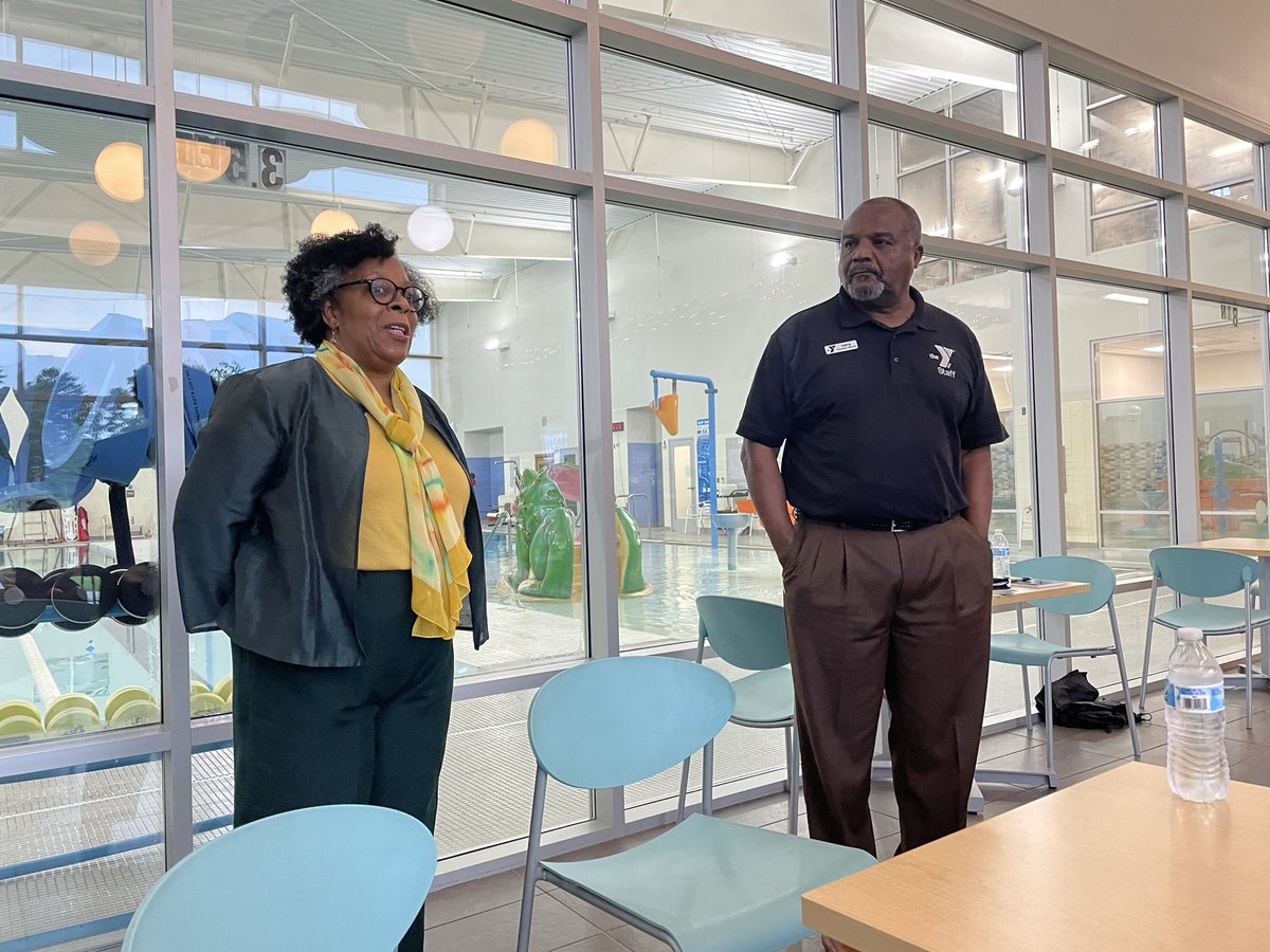 GladneyNc's tweet photo. HUGE thanks to @JonHardister and @SenatorRobinson, for joining us today at @HayesTaylorY for a fantastic conversation abt #ece #guilfordcountyschools and much more. Looking forward to continuing to work together for #nckids https://t.co/ePLiR0V1kh