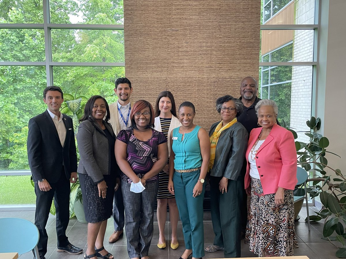 GladneyNc's tweet photo. HUGE thanks to @JonHardister and @SenatorRobinson, for joining us today at @HayesTaylorY for a fantastic conversation abt #ece #guilfordcountyschools and much more. Looking forward to continuing to work together for #nckids https://t.co/ePLiR0V1kh