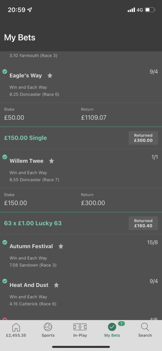 NAP wins aswell. #racing #WINNER