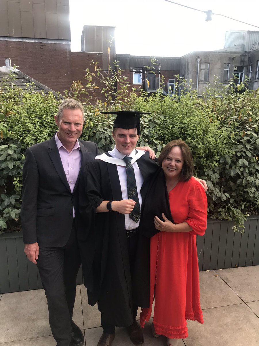 PKatwinch's tweet photo. Youngest sonโs graduation, two years delayed. So proud :) #CardiffGrad #classof20 #endofanera https://t.co/ydFIWlzgLa