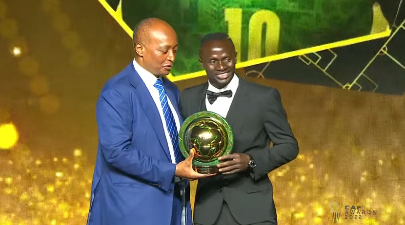 foet247europa's tweet photo. Sadio Mané is the African Footballer of the Year #CAFAwards2022 https://t.co/AVeohA8igq