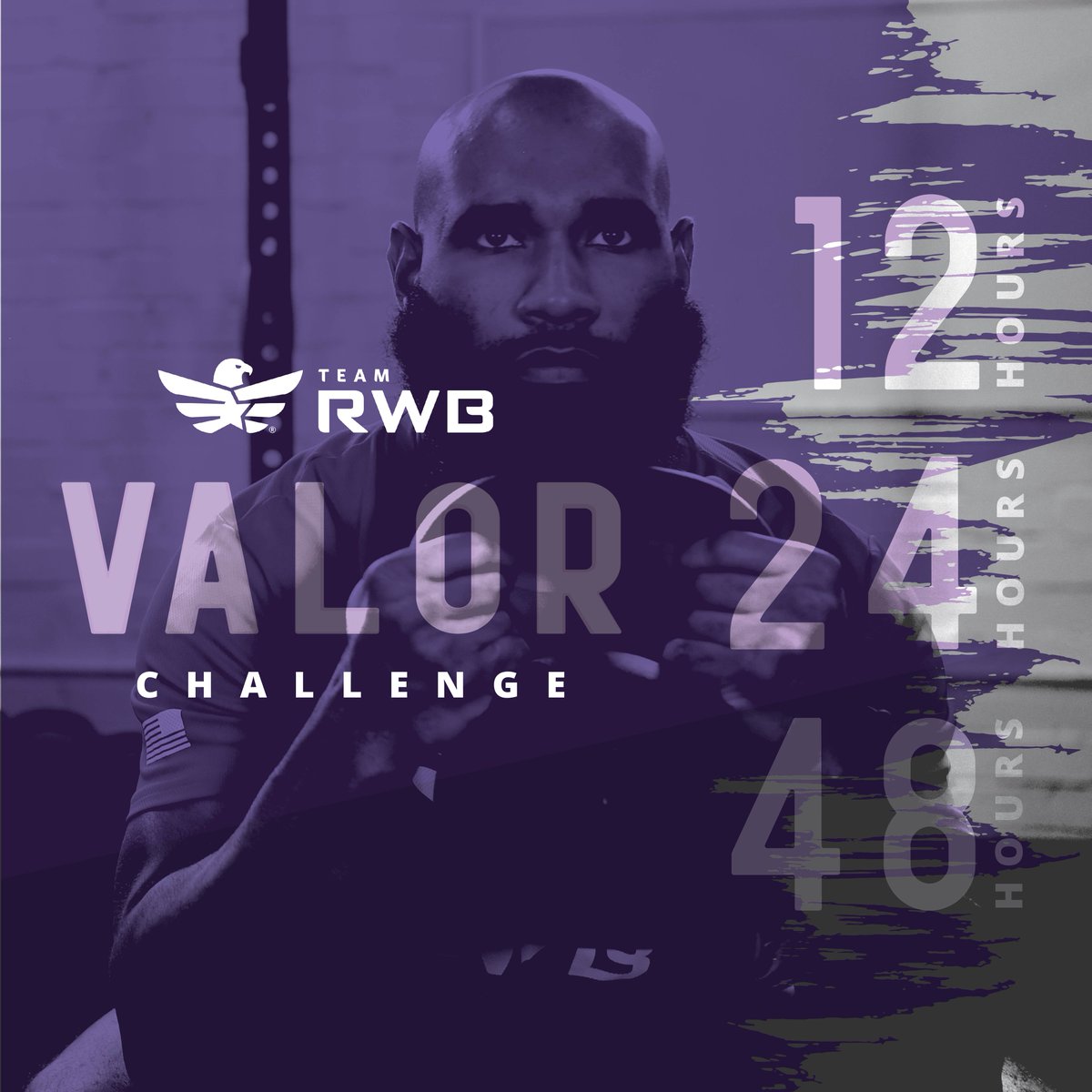 TeamRWB's tweet photo. Push your limits with Team RWB's #ValorChallenge, sponsored by @ValorFitness_, @DEFY, &amp; @NeuroGum. Complete various workouts every 4 hours for the chosen challenge duration - 12, 24, or 48 hours to honor those who served and those we lost.  

Learn more: https://t.co/vIfe1YvRHU https://t.co/rdtfrh2e4q