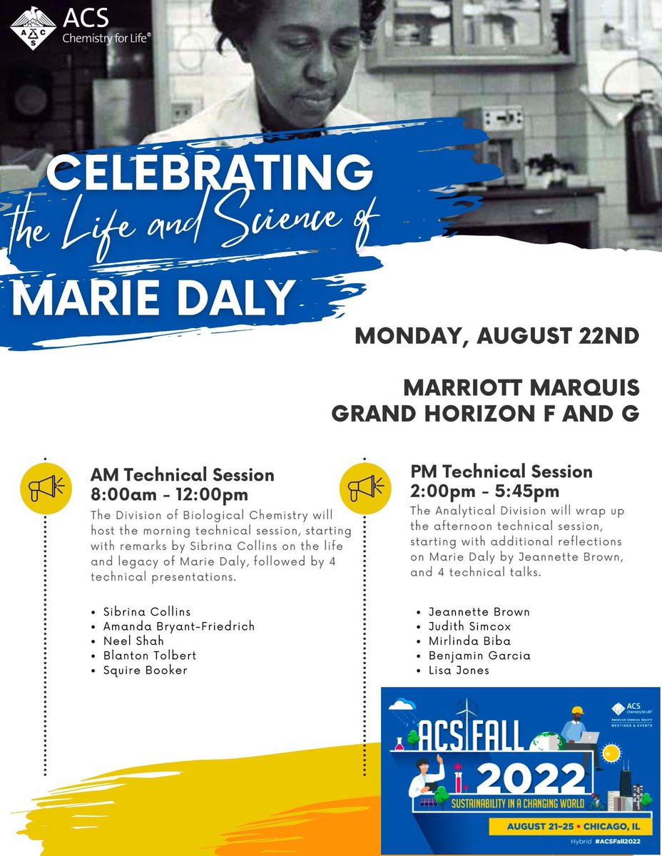 Sibrina Collins (@sibrinacollins) on Twitter photo <a href="/BookerMan_PSU/">Squire J. Booker</a> Looking forward to your talk! You are the closer!!! #ChemistsRock #ChemistryLegacy 🔥🔥🔥 <a href="/BookerMan_PSU/">Squire J. Booker</a> Looking forward to your talk! You are the closer!!! #ChemistsRock #ChemistryLegacy 🔥🔥🔥