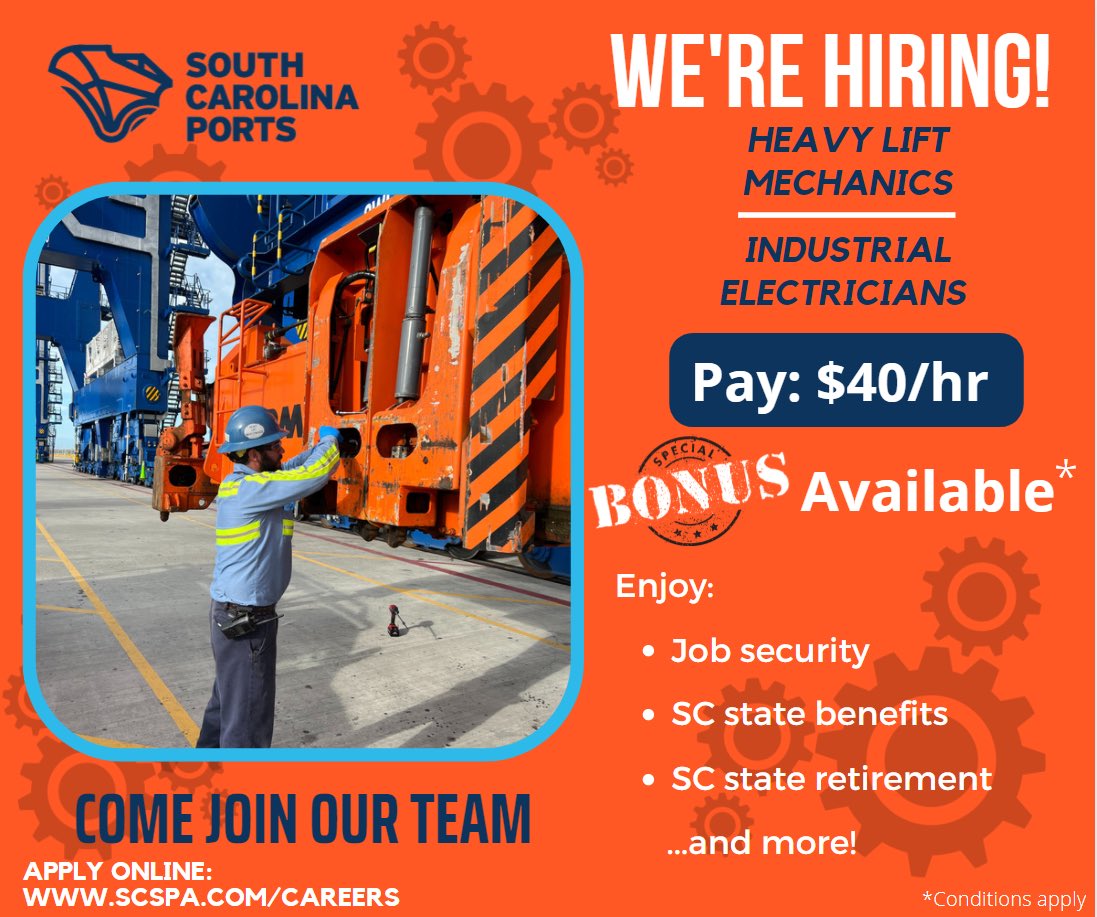 South Carolina Ports (SCPorts) / Twitter