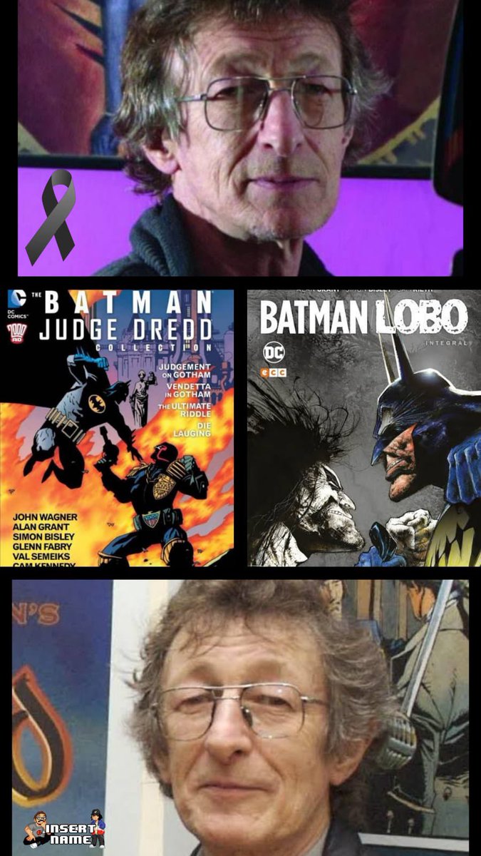 InsertNameOfi's tweet photo. Hace unas horas el guionista #alangrant falleció, fue conocido por cómics de #Batman, #Dredd, y #Lobo, entre algunas otras historias, principalmente en la época de los 80’s
#RIP
#Comics #Geek #Noticias #InsertName https://t.co/PTDx8uYvGT