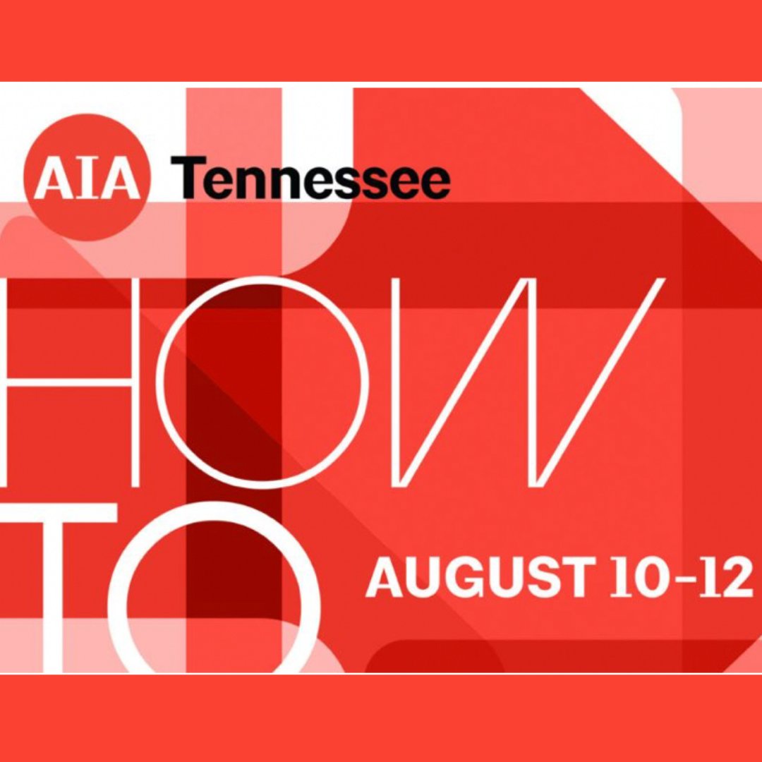 Make 2022 a year to remember by learning HOW TO….at the AIA TN Conference on Architecture! Join Architects and Designers from across the State on August 10-12 at the chic urban Westin Chattanooga, located in the heart of downtown. Registration and details at the link in our bio.