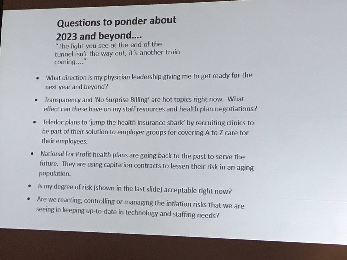 HLA_Minnesota's tweet photo. Health Plan Contracting: Questions to ponder about 2023 and beyond: https://t.co/Kevom69HUf