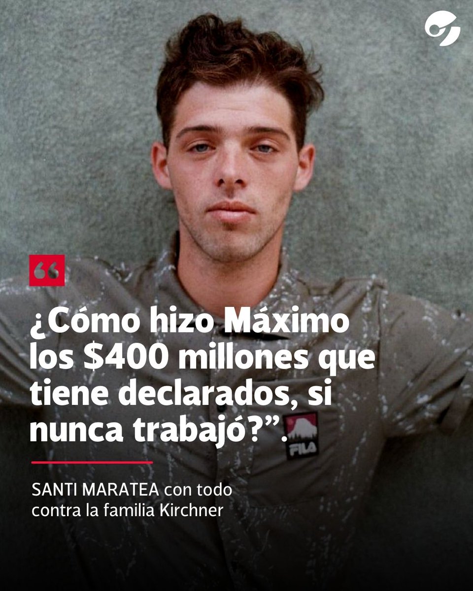 Santi Maratea, contra la familia Kirchner: “Cómo hizo Máximo los $400 millones que tiene declarados, si nunca trabajó”.

📲 Más en clar.in/3oi9451