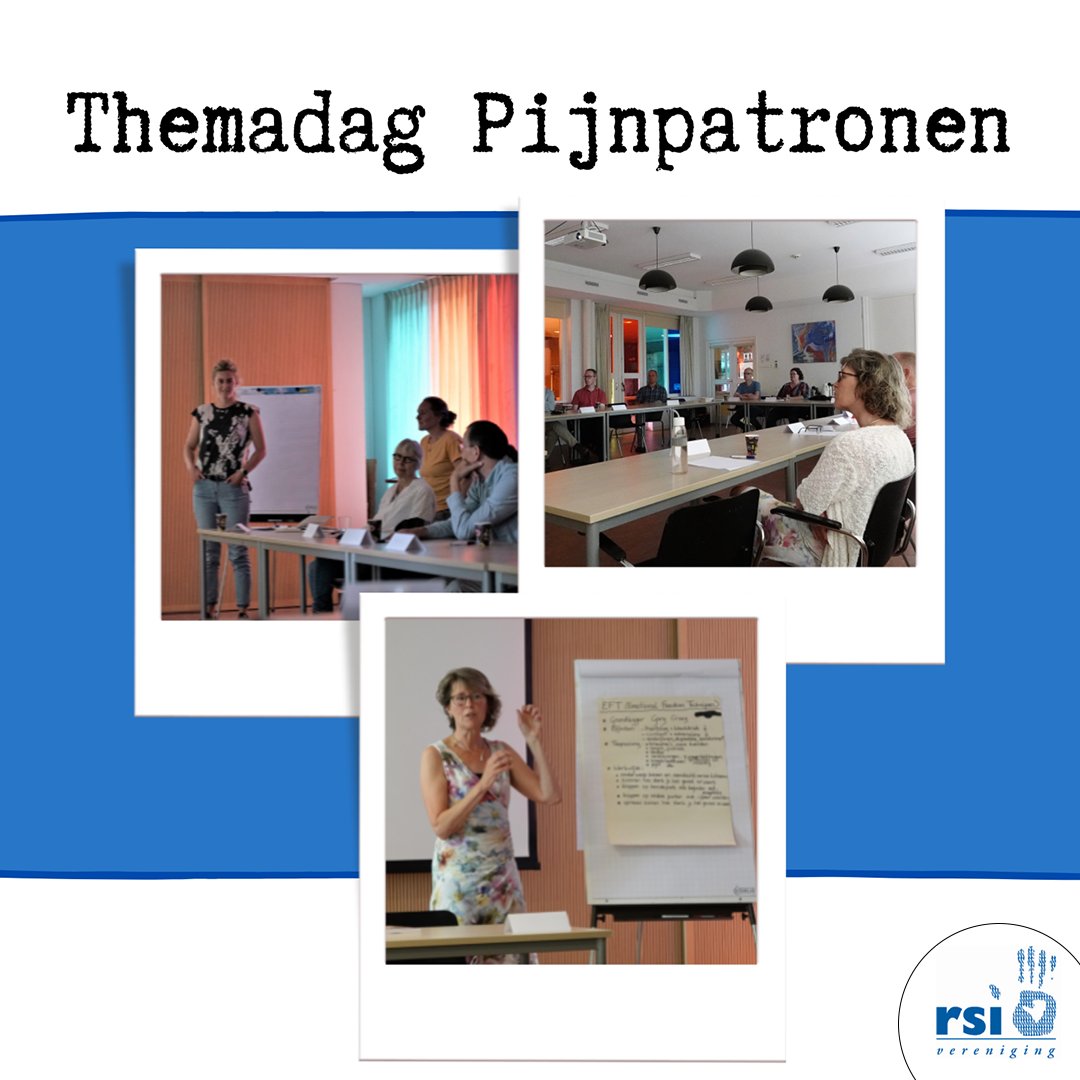 Terugblik Themadag Pijnpatronen. 🤩
Wij willen iedereen bedanken die aanwezig was en geholpen heeft om deze dag tot een mooi einde te brengen. 🙏
Kon jij er deze editie niet bij zijn? Blijf onze socials volgen voor komende themadagen!
#RSI #RSIvereniging #Themadag #Pijnpatronen