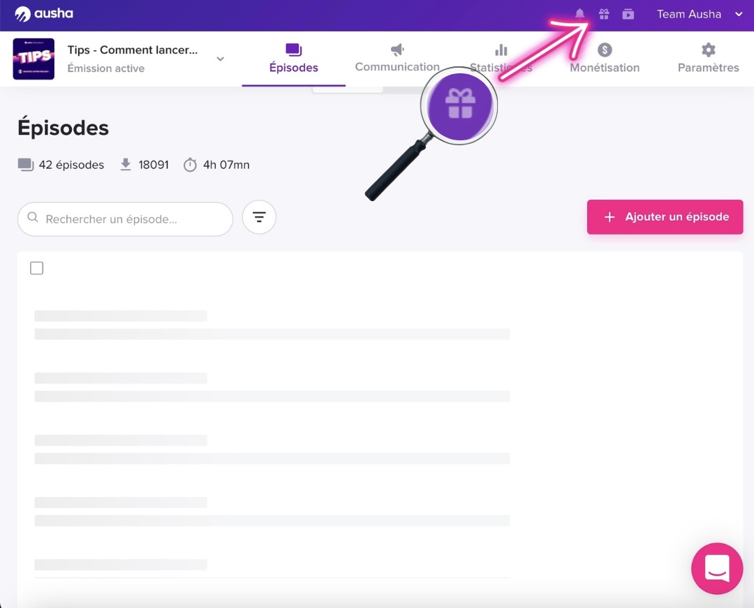 Et vous, vous recommanderiez Ausha à votre meilleur ami #podcasteur ? 

Gagnez jusqu'à 30€ de réduction sur votre prochaine facture 💰 Et pour votre filleul aussi !

Ces remises sont cumulables à l'infini ! Retrouvez votre code parrain sur votre espace Ausha 🎁
#parrainage