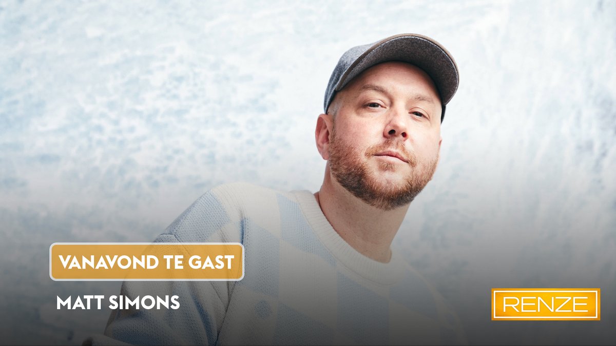 renzeklamer's tweet photo. De Amerikaanse sing-songwriter @MattSimons werd in Nederland bekend doordat zijn muziek werd gebruikt in ‘Goede Tijden Slechte Tijden’. Hij heeft diverse hits op zijn naam: van ‘We Can Do Better’ tot ‘Catch &amp; Release’. Vanavond treedt hij live op in #Renze https://t.co/OlL6riUevr