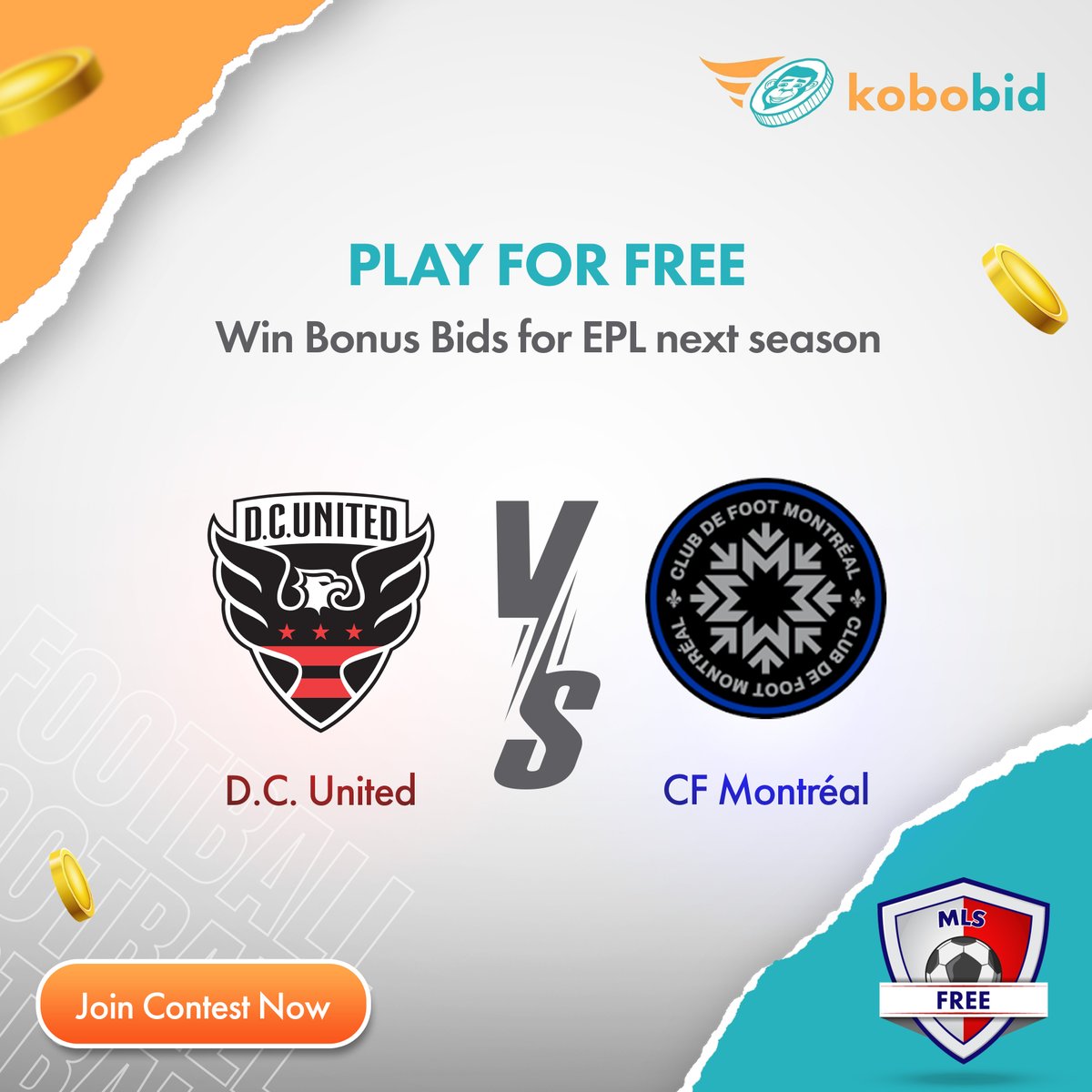 kobobid's tweet photo. You can play to win up to N10k this weekend!

Submit your lineup in the free MLS contest on Kobobid Fantasy Football and be one of the winners in the tournament.

Free to enter. The top 25 football managers would be rewarded. https://t.co/glyWJFzqic
