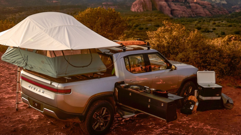 @ArrowoodTech @LOKIBasecamp Another great option if you don't mind a tent and can afford it is the Rivian R1T with all the camping accessories
