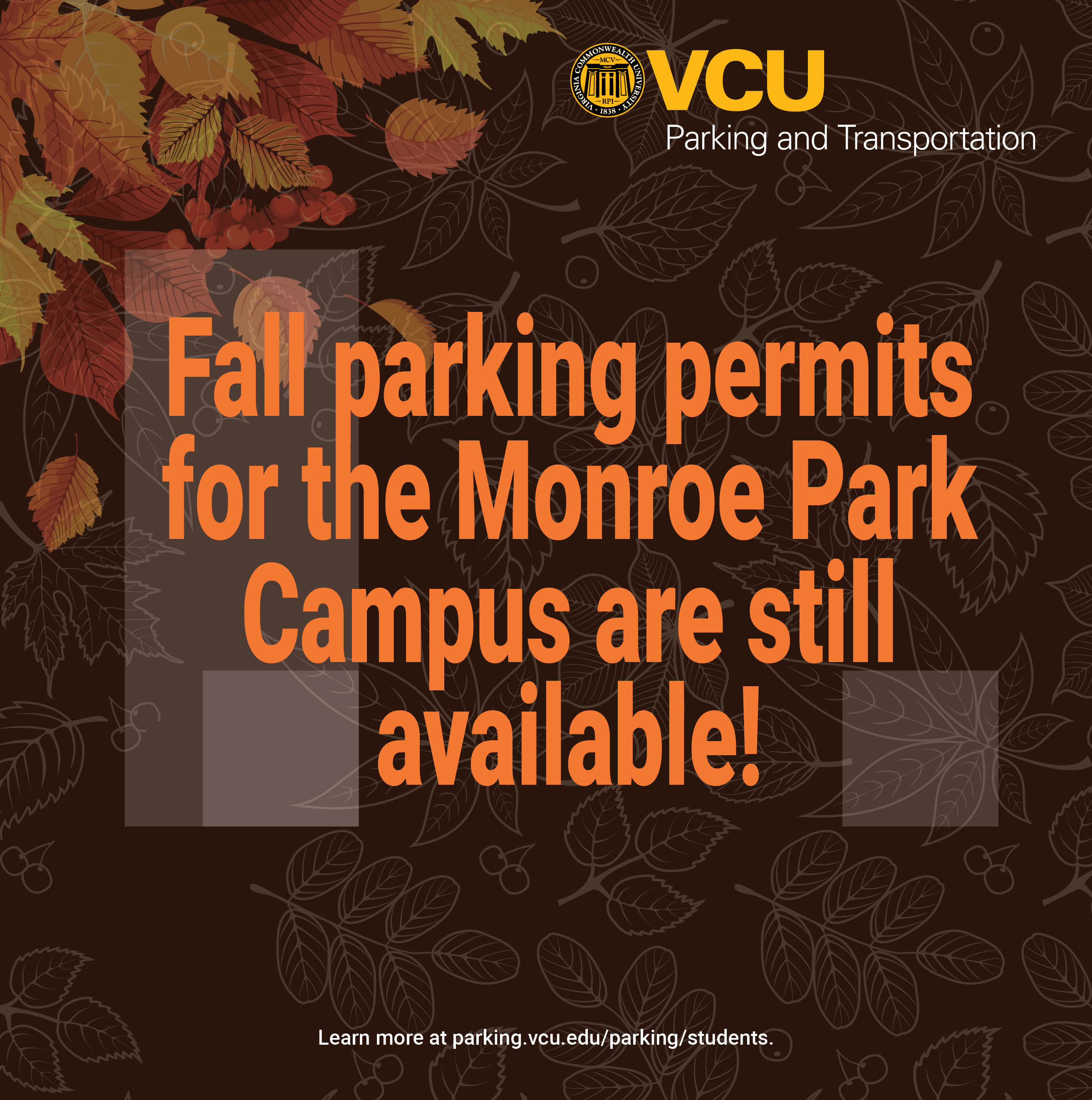 VCU Parking (VCUParking) / Twitter