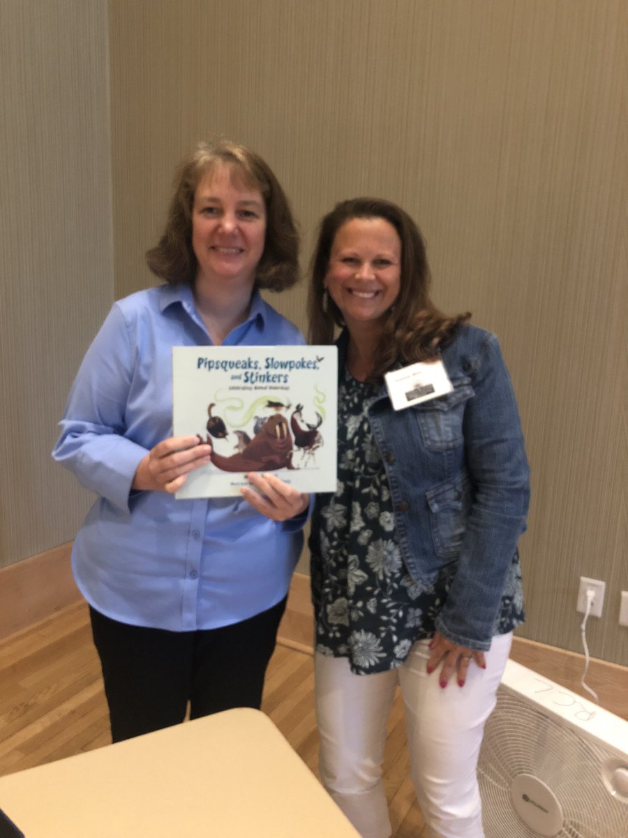 WhitehouseSus's tweet photo. Day 1 of Longwood’s Summer Literacy Institute. #SLI2022 Pipsqueaks, Slowpokes, and Stinkers signed by nonfiction author Melissa Stewart! @mstewartscience https://t.co/o8sBdgISCt