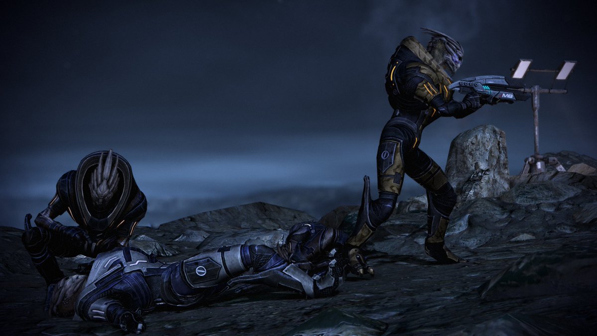 As the Alliance and asari militiaries face major setbacks, the krogans and turians are still fighting fiercely to keep Palaven. #TurianHierarchy #Krogan #GalaxyAtWar #MassEffect