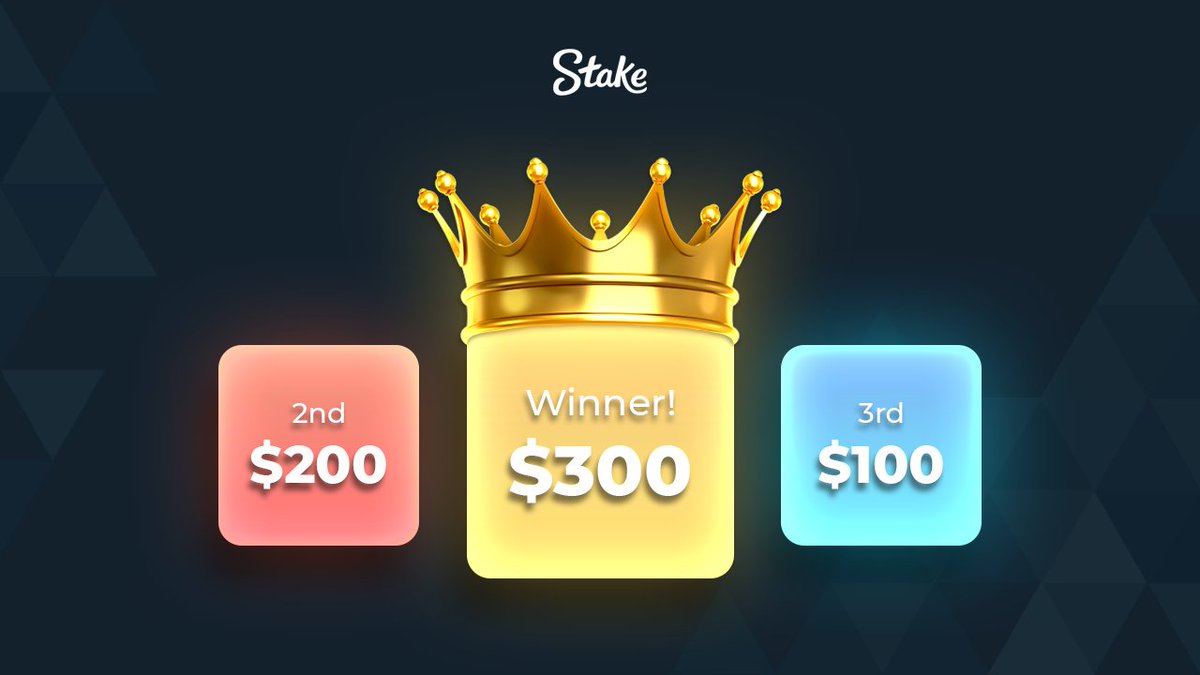 AstroAbove's tweet image. Stake Wager Competition🤑

How to enter: 
Sign up to Stake under our code Astro or the link below!
You can wager however you like in the competition, from Slots, Blackjack or even Dice! 

⛓️stake.com/?c=Above

Ends 31st July, Good luck!🙏