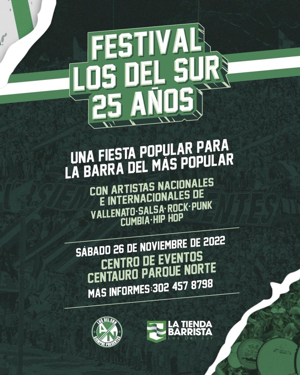 LDSoficial's tweet photo. Próximamente: ¡Los Del Sur 25 años! https://t.co/vTCvIOJl2S