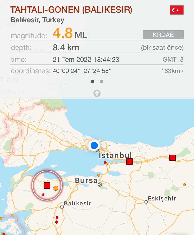 2 gündür marmara çevresinde  #deprem oluyor...