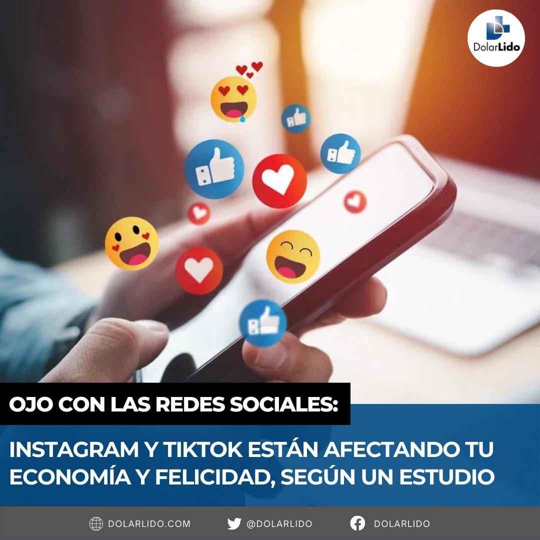 DolarLido's tweet image. #Instagram y #TikTok están #afectando tu #economía y #felicidad, según un #estudio 

instagram.com/p/CgR1YWJugiw/…