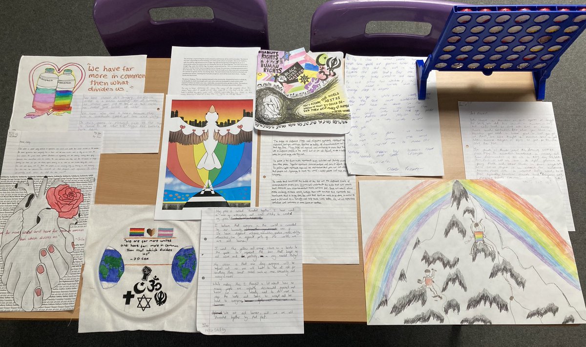 Wendy Ilderton (@wilsonwoo83) on Twitter photo Congratulations to the winners of the #spiritedarts competition in year9! Your gorgeous art and thoughtful write ups will be submitted to #natre national competition. Mural winner TBC! <a href="/ChewValleySch/">Chew Valley School</a> <a href="/philosophypope/">Louise Pope</a> Congratulations to the winners of the #spiritedarts competition in year9! Your gorgeous art and thoughtful write ups will be submitted to #natre national competition. Mural winner TBC! <a href="/ChewValleySch/">Chew Valley School</a> <a href="/philosophypope/">Louise Pope</a>