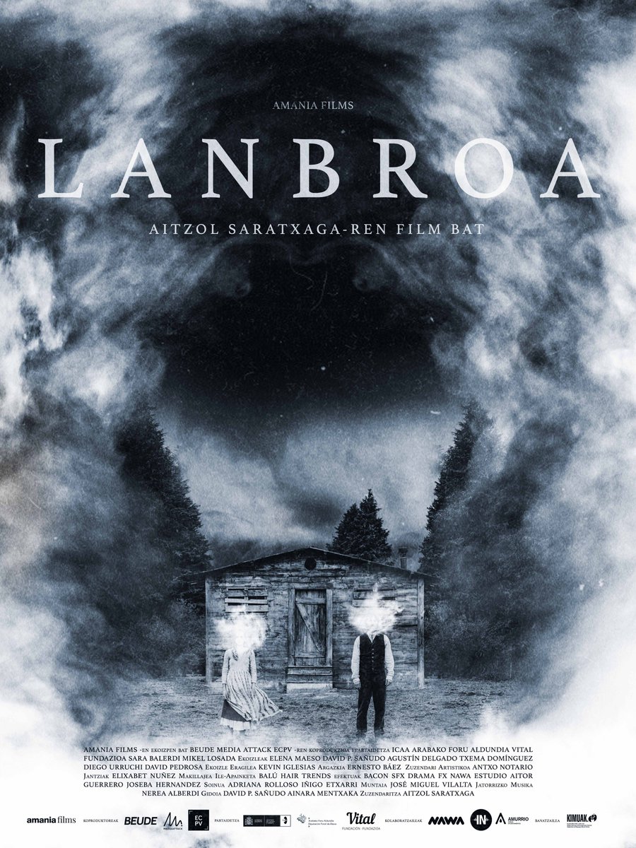 FilmsAmania's tweet photo. Cartel de "LANBROA", nuestro próximo cortometraje, coproducido con #Beude, @media_attack y @ecpvehze, con la participación de @VitalFundazioa y @AmurrioUdala.
Dirigido por @JATXOL, con guión de @ainaramentxaka y @Dperezsanudo.
Protagonizado por Sara Balerdi y @MikelLosada33. https://t.co/2uyldhUPBZ