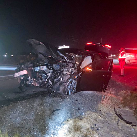 Arizona_DPS's tweet photo. #DriveSober On Tuesday, July 19th, an #AZTrooper in a fully-marked patrol vehicle with emergency lights activated was rear-ended by a suspected impaired driver on I-8 in Yuma. The trooper and the other driver sustained minor injuries. https://t.co/2Wk22rk7YP