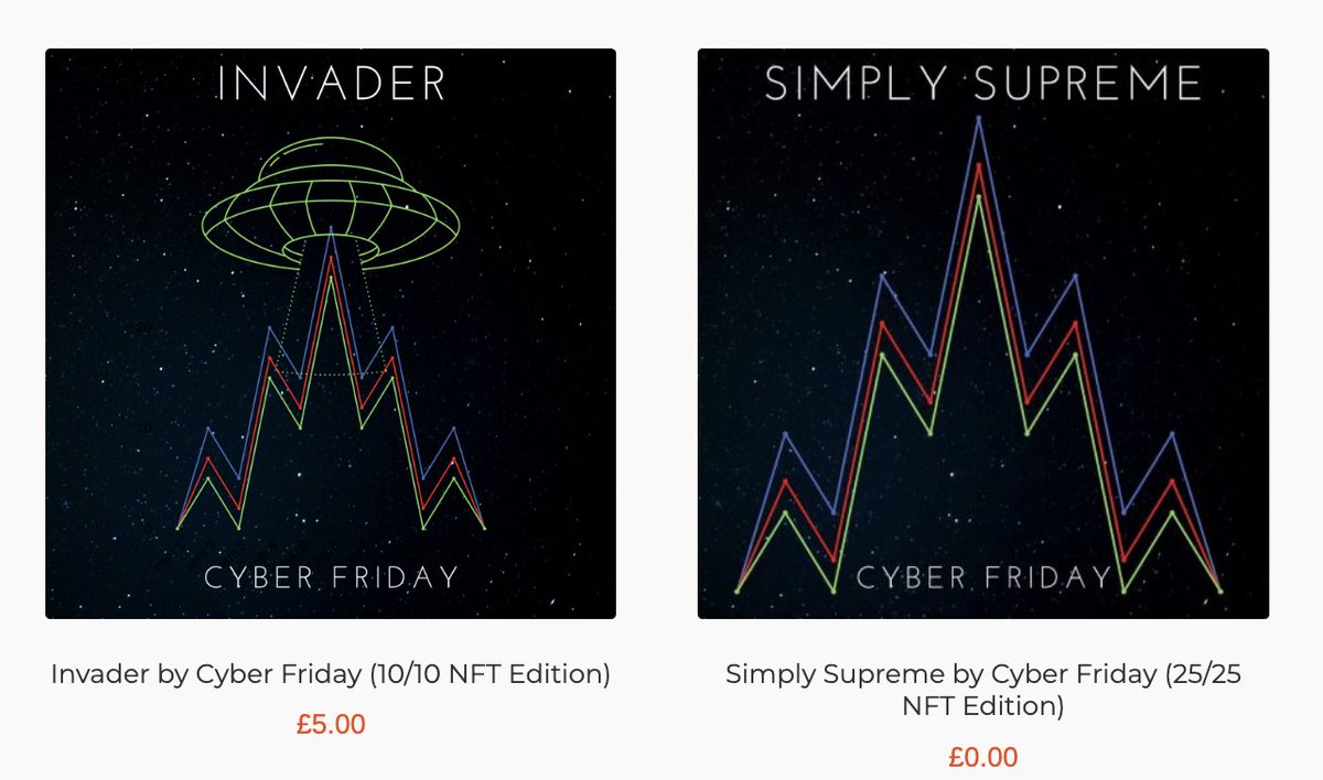 New Release - Invader by Cyber Friday has been released on MintEDM.com Only 10/10 and don't forget the free drop Simply Supreme #freedrop #mintedm #edm #house #techno #musicplatform