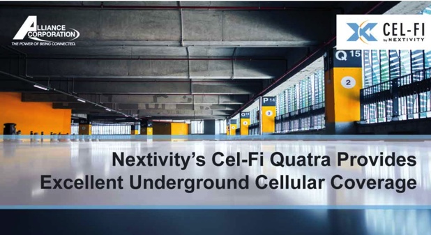AllianceWireles's tweet image. Have been two floors down without a signal?
No more!

Nextivity’s Cel-Fi Quatra is an active DAS hybrid solution that provides
- Speedy installation at half the cost of other solutions
- Excellent coverage

#wireless
#Wifi
#cellularcoverage