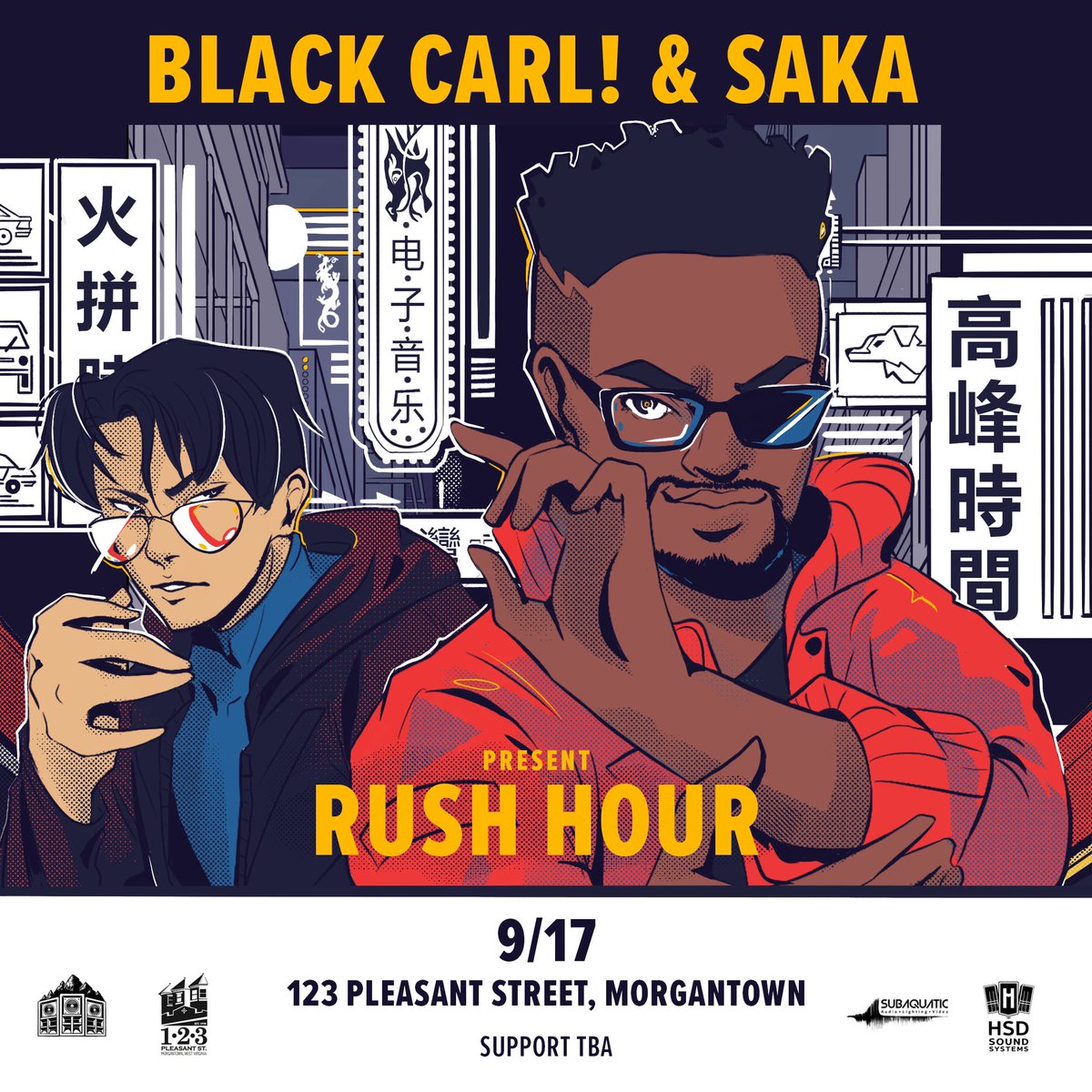 Get to bring the HSD rig courtesy of <a href="/Northgate_Labs/">Northgate Labs</a> to <a href="/123pleasant/">123 Pleasant Street</a> the venue my aunt helped shape in the 80s 🔊 For the first time ever for <a href="/BlackCarlBass/">Black Carl❗️</a> &amp; <a href="/soundslikesaka/">saka</a> ‘s Rush Hour 🔊

Dreams keep coming true <a href="/AppalachiaSound/">Appalachian Sound Culture</a> 🔊

Hope you hear it from heaven Michelle 🕊🖤