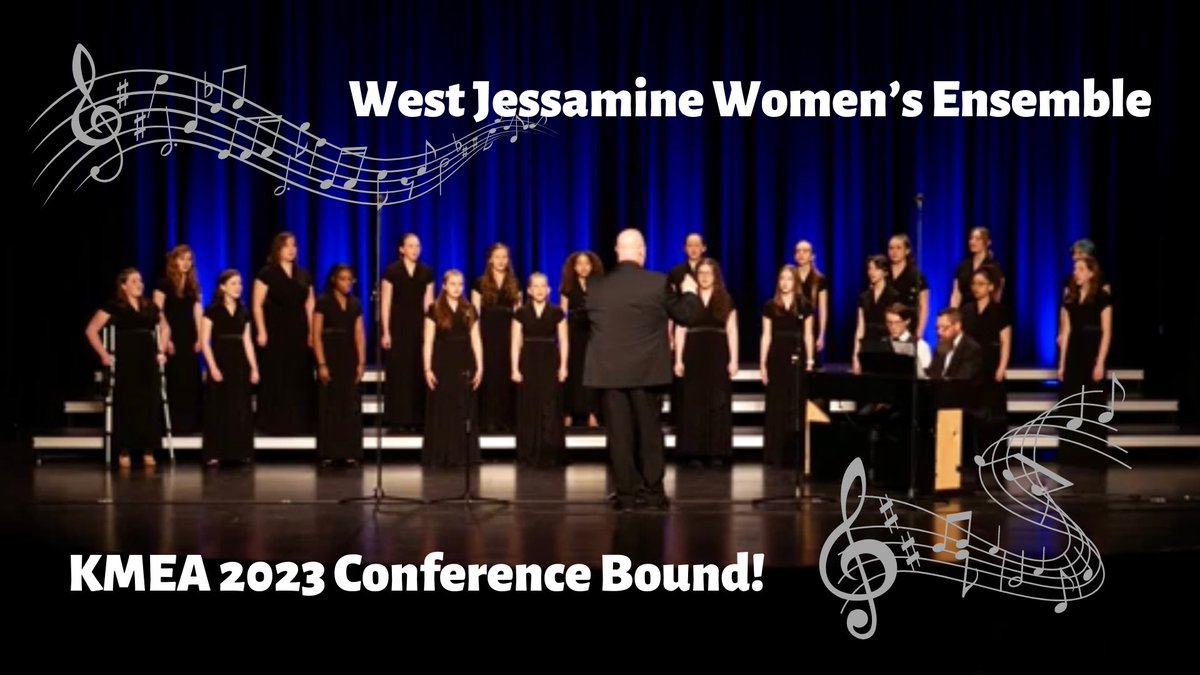 WestBestChoirs's tweet image. I am happy to announce that the WJHS Women’s Ensemble has been selected to perform at the 2023 KMEA State Conference! So proud of these young ladies!
