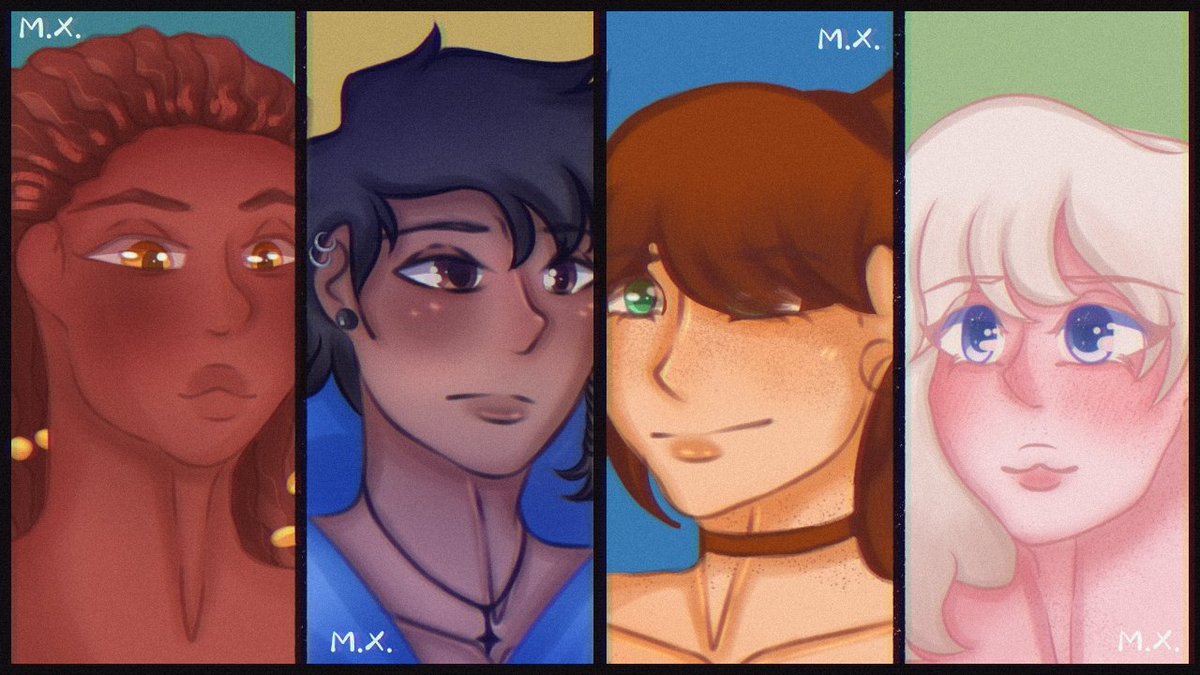 Xupy__'s tweet photo. ✨Pollitos✨
@14MaRtInEz96 @kalimox0
@DarKrazy_ @PauliGtv
🌺PuppyPollos🌺
.
.
.
.
#infamesproject #InfamesFanart #Foster #Nina #Brown #Clark https://t.co/rvYN2kBjCo